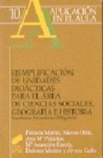 Ejemplificación de unidades didácticas para el área de ciencias sociales, geografía e historia, ESO