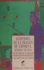 Auditoría de la imagen de empresa : métodos y técnicas de estudio de la imagen