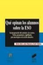 Qué opinan los alumnos sobre la ESO : su interpretación del currículo y los centros: visión, pensamiento y significado para una mejora en la acción ed