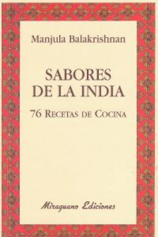 Sabores de la India : 76 recetas de cocina