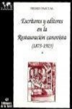 Escritores y editores en la Restauración Canovista : (1875-1923)
