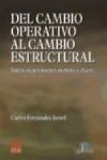 Del cambio operativo al cambio estructural : modelos organizativos para ser efectivo y eficiente