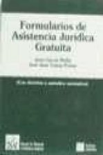 Formularios de asitencia jurídica gratuita