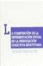 La composición de la representación social en la negociación colectiva estatutaria