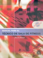 Manual para el técnico de sala de fitness