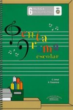 Pentagrama escolar 6. Libro y Cd