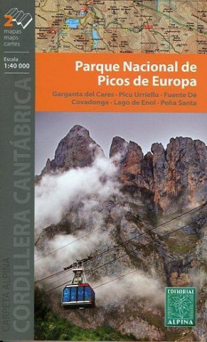 Parque Nacional de Picos de Europa 1 : 40 000