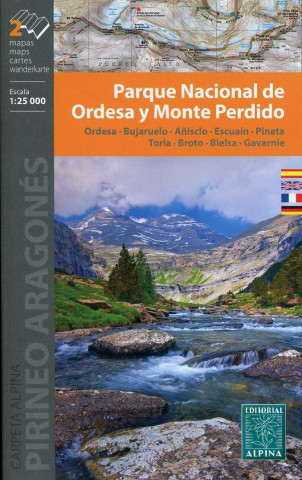 Parque Nacional Ordesa y Monte Perdido 1 : 25 000