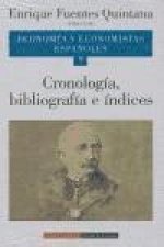 Cronología, bibliografía e índices