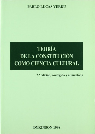 Teoría de la constitución como ciencia cultural