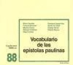 Vocabulario de las epístolas paulinas