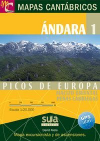 Ándara 1, E 1:20000 : Picos de Europa : Macizo oriental