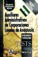 Auxiliares administrativos de corporaciones locales de Andalucía: tests