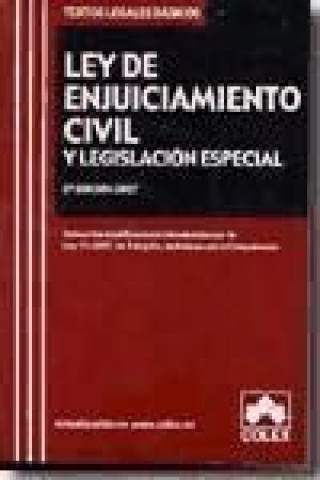 Ley de enjuiciamiento civil y legislación especial