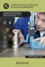 Control y verificación de productos fabricados