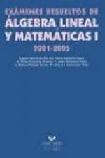 Exámenes resueltos de álgebra lineal y matemáticas I, 2001-2005