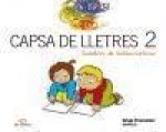 Capsa de llestres, 2 Educació Infantil. Quadern de lectoescriptura