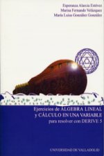 Ejericios de Álgebra lineal y cálculo en una variable para resolver con DERIVE 5