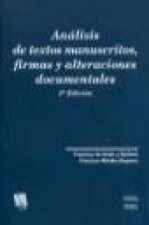 Análisis de textos manuscritos, firmas y alteraciones documentales