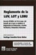 Reglamento de la LUV, LOT y LSNU