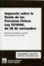 Impuesto sobre la renta de las personas físicas Ley 35/2006, de 28 de noviembre