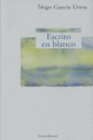 Escrito en blanco