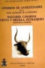 Comisión de Antigüedades de la Real Academia de la Historia. Baleares, Canarias, Ceuta y Melilla, extranjero : catálogo e índices