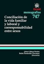 Conciliación de la vida familiar y laboral y corresponsabilidad entre sexos