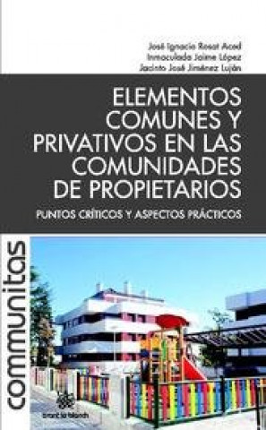 Elementos comunes y privativos en las comunidades de propietarios : puntos críticos y aspectos prácticos