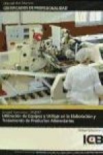Utilización de equipos y utillaje en la elaboración y tratemiento de productos alimentarios