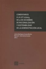 Comentarios a la Ley 27-2013, de 27 de diciembre, de racionalización y sostenibilidad de la administración local