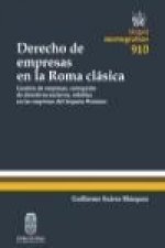 Derecho de empresas en la Roma clásica : gestión de empresas, corrupción de directivos-esclavos, robótica en las empresas del Imperio Romano