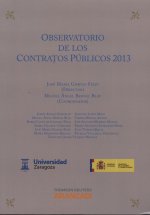 Observatorio de los Contratos Públicos 2013