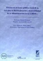 Efectos en el sector público local de la Ley para la Racionalización y Sostenibilidad de la Administración Local (LRSAL)