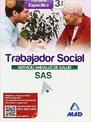 Trabajadores Sociales del Servicio Andaluz de Salud. Temario específico, volumen 3
