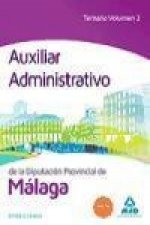 Auxiliar administrativo de la Diputación de Málaga. Temario, vol. 2