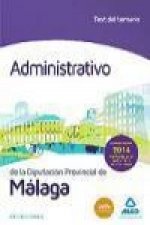 Administrativo de la Diputación de Málaga. Test del Temario