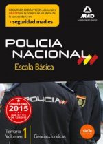 Escala Básica de Policía Nacional. Temario, volumen 1: Ciencias Jurídicas