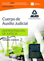 Cuerpo de Auxilio Judicial de la Administración de Justicia. Temario, volumen 2