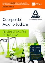 Cuerpo de Auxilio Judicial de la Administración de Justicia. Test