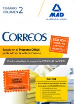 Personal Laboral de Correos y Telégrafos. Temario, volumen II