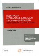 Desempleo, incapacidad, jubilación y viudedad / orfandad : Prestaciones de la Seguridad Social