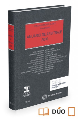 Anuario de arbitraje 2016 (Papel + e-book)
