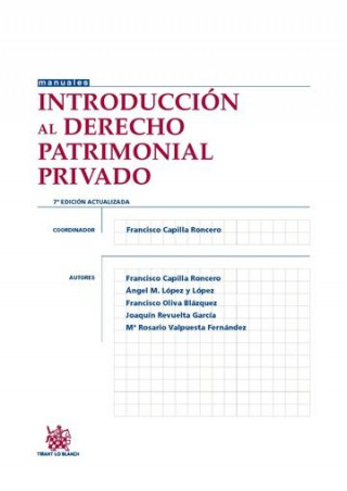 Introducción al Derecho Patrimonial Privado