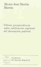Última jurisprudencia sobre calificación registral del documento judicial