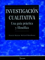 Investigación cualitativa