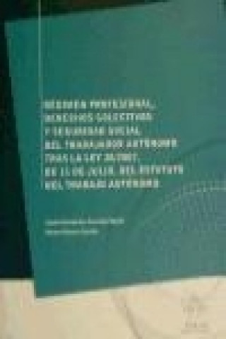 Regimen profesional, derechos colectivos y seguridad social del trabajador autonomo tras la Ley 20/2007 del Estatuto del Trabajo Autónomo