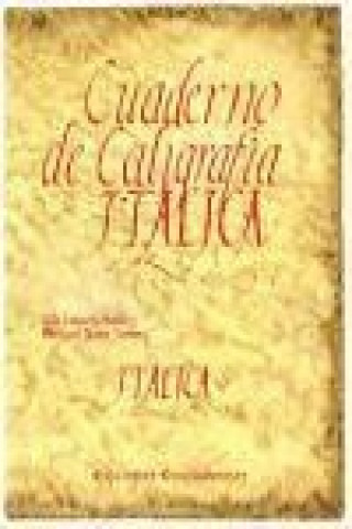 Cuaderno de caligrafía itálica