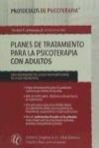 Planes de tratamiento para la psicoterapia con adultos