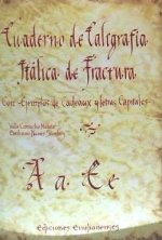 Cuaderno de caligrafía itálica de fractura